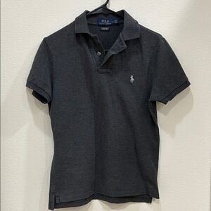 Polo by Ralph Lauren Men's Charcoal Polo Shirt